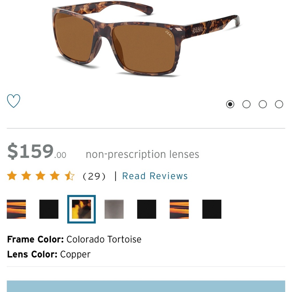 Tortoise Sunglasses - Zeal Polarized Brewer - Picture 7 of 7
